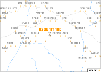 map of Nzogmitang