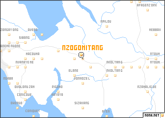 map of Nzogomitang