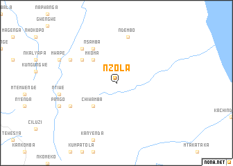 map of Nzola