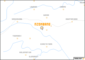 map of Nzombane