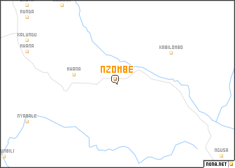 map of Nzombe