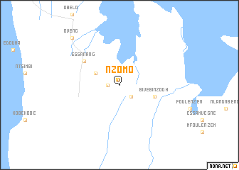 map of Nzomo