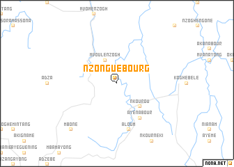 map of Nzonguebourg