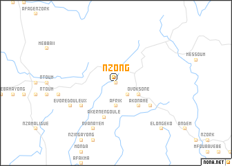 map of Nzong