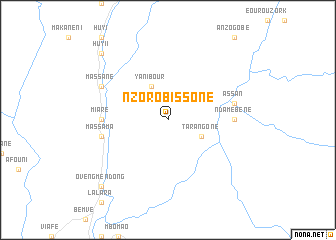 map of Nzoro Bissone