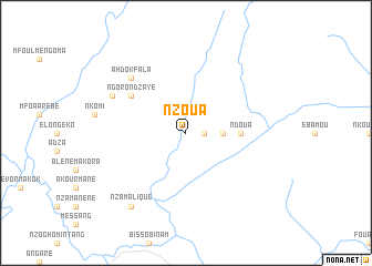 map of Nzoua