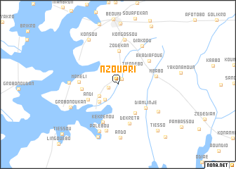 map of Nzoupri