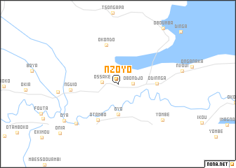 map of Nzoyo