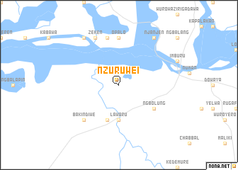 map of Nzuruwei
