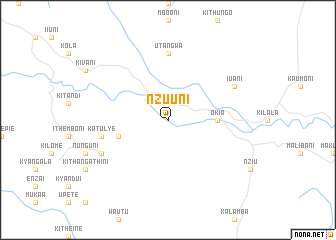 map of Nzuuni