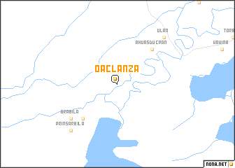 map of Oaclanza