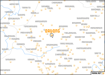 map of Ŏa-dong