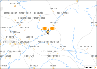 map of Oakbank