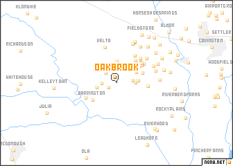 map of Oakbrook