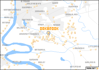 map of Oakbrook