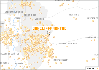 map of Oakcliff Park Two