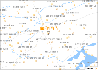 map of Oakfield