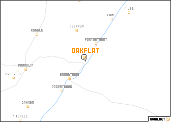 map of Oak Flat
