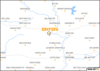 map of Oakford