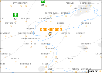 map of Oak Hangar