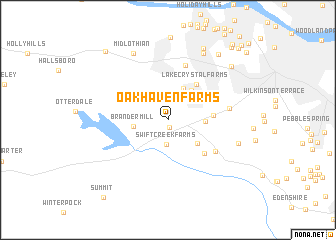 map of Oakhaven Farms