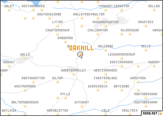 map of Oakhill