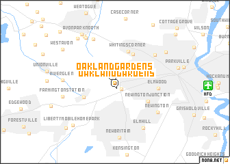 map of Oakland Gardens