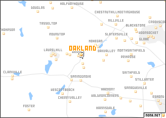 map of Oakland