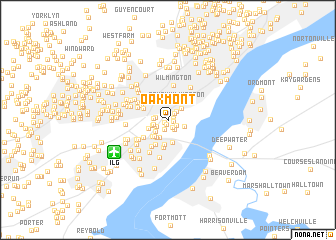 map of Oakmont