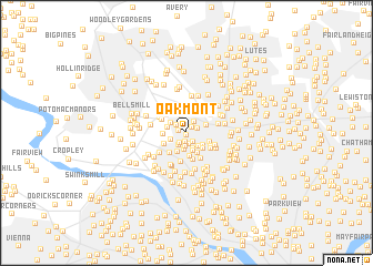 map of Oakmont