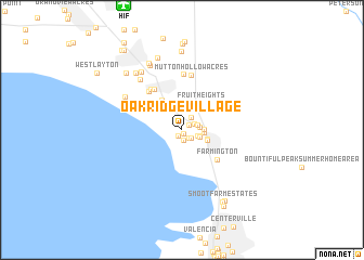 map of Oakridge Village