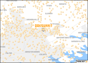 map of Oak Summit