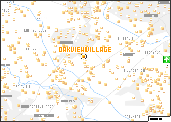 map of Oak View Village