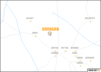 map of Oanagab