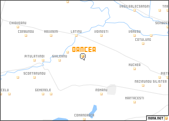 map of Oancea