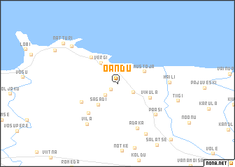 map of Oandu