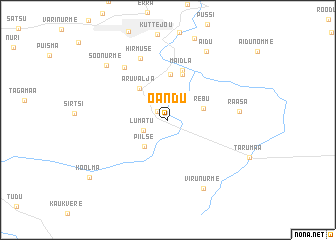 map of Oandu