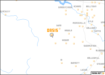 map of Oasis