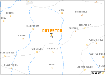 map of Oateston