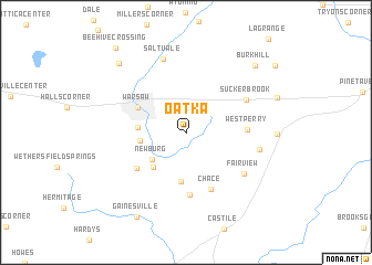 map of Oatka