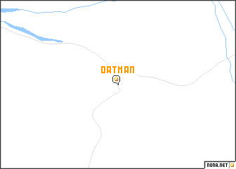 map of Oatman