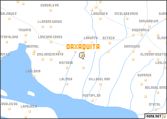 map of Oaxaquita