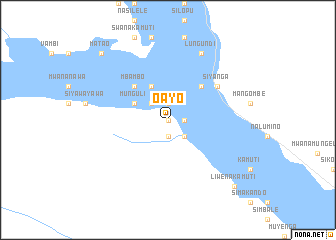 map of Oayo