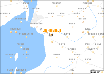 map of Oba Aboji