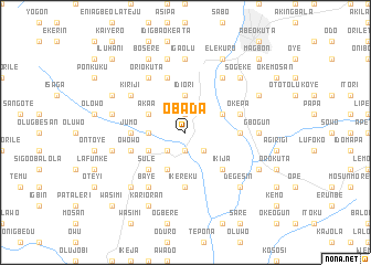 map of Obada