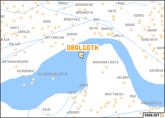 map of Obal Goth