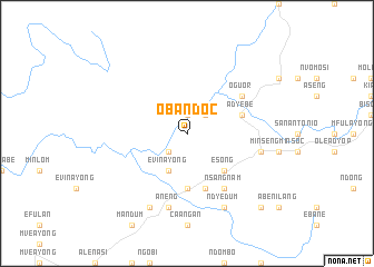 map of Obandoc