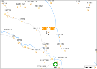 map of Obanga