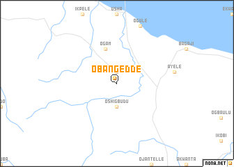 map of Obangedde