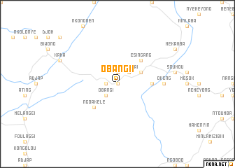 map of Obang II